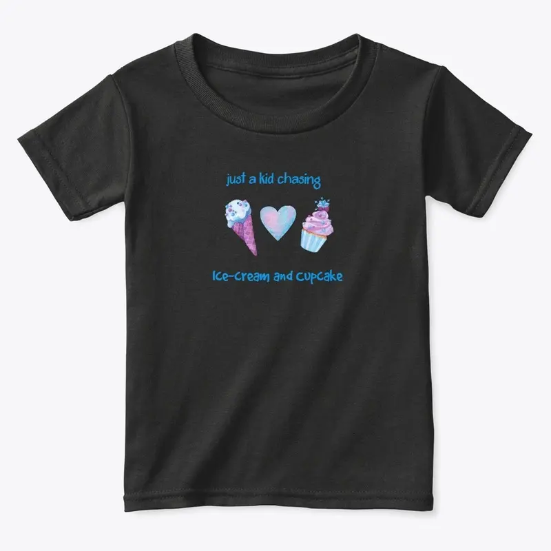 Ice cream Cake Kids Tshirt