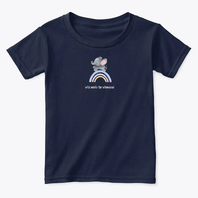 Elephant Rainbow kids T-shirt